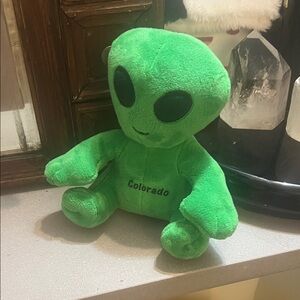 Green Alien Plush Toy